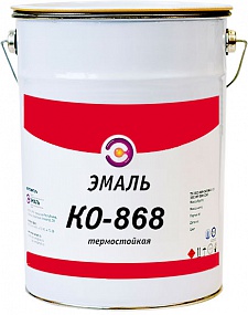 Эмаль КО-868  Термостойкость: °C 600